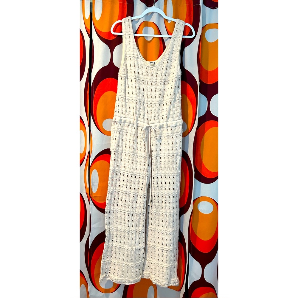 Wide Legged Woven Jumpsuit